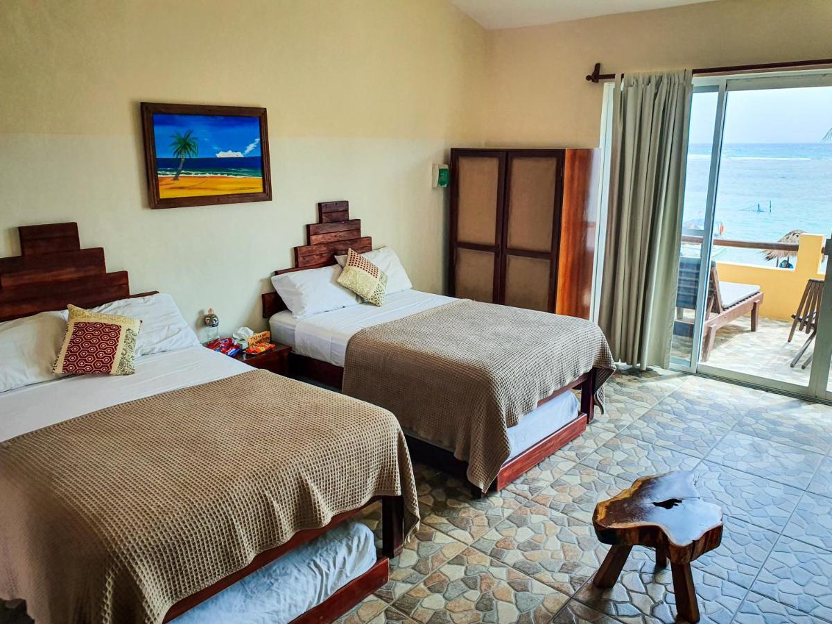 Mahasand Hotel & Hostel Mahahual Kültér fotó